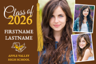 (72 x 48) Tassel Single, Gold