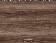 2027, Rustic Geo Woodgrain