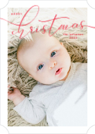 Handlettered with Border (Shaped Cut) Front