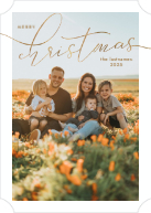 Handlettered with Border (Shaped Cut) Front