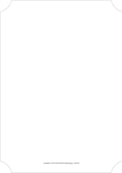 Handlettered with Border (Shaped Cut) Back