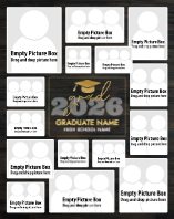 Metallic Hat (Wood Background)