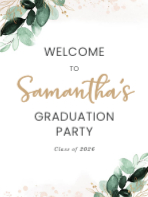 (18 x 24) Greenery Corners