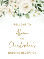 (18 x 24) Ivory Roses