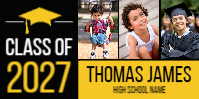 (72 x 36) Grad Triple Picture