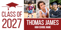 (72 x 36) Grad Triple Picture