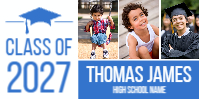 (72 x 36) Grad Triple Picture