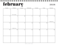 2026, Bold Typography