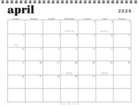 2026, Bold Typography