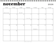 2026, Bold Typography