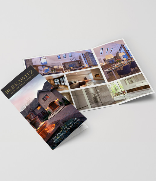 color tri fold brochure