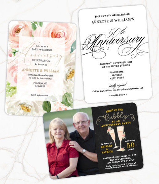 Anniversary Party Invitations