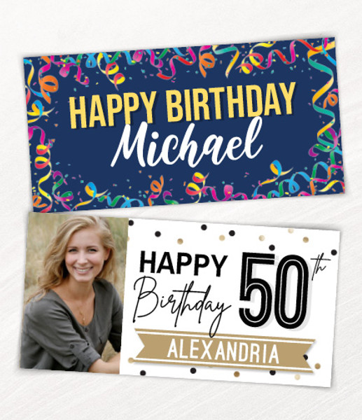 Birthday Banners
