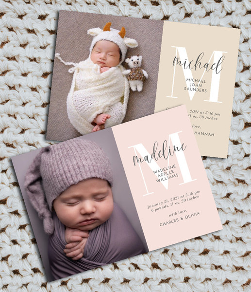 Birth Announcement Cards