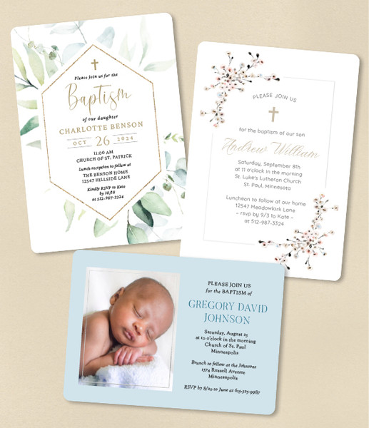 Baptism Invitations