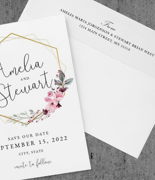 Printed Card Envelopes