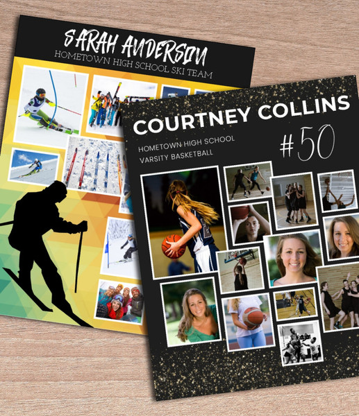 sports and school activity posters