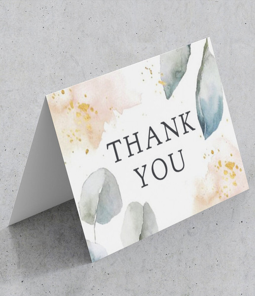folded card