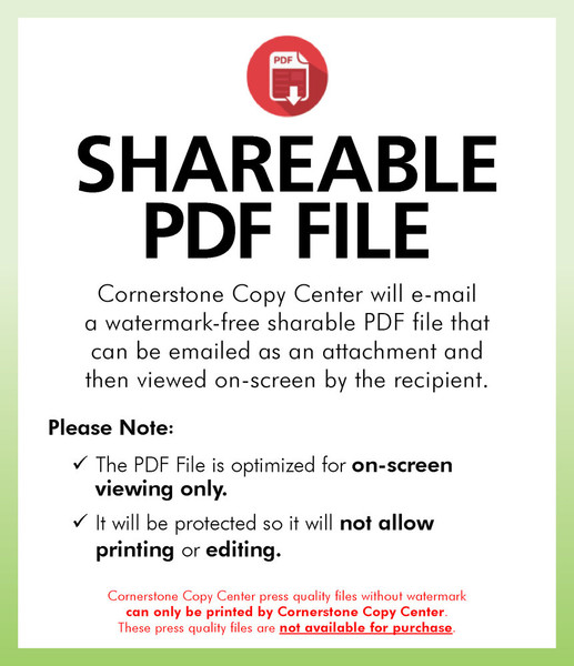 Shareable PDF Information