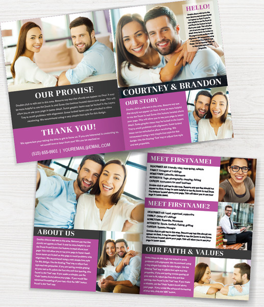 Adoption Profile Brochure Half Fold