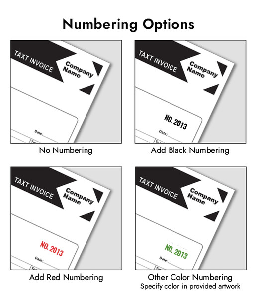Numbering Options