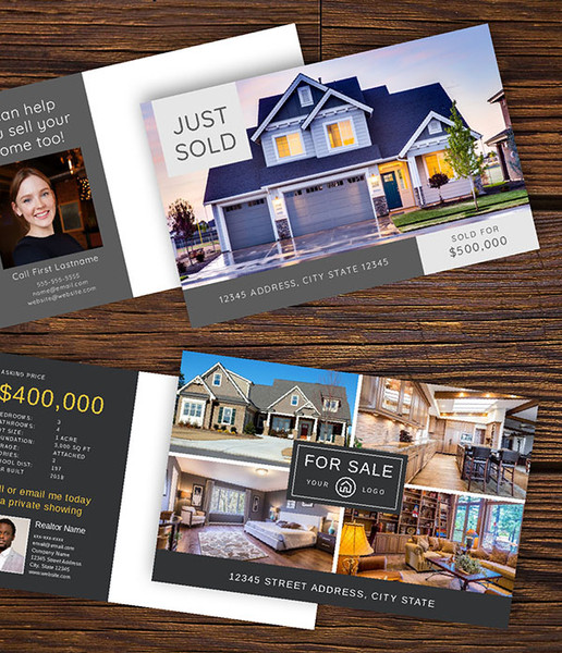 Real Estate Postcard