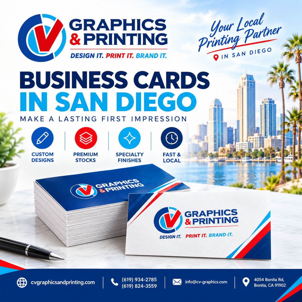 Business Cards in San Diego
