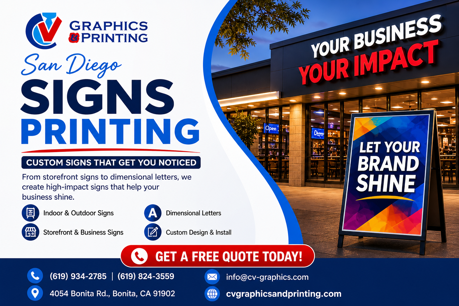 San Diego Signs Printing