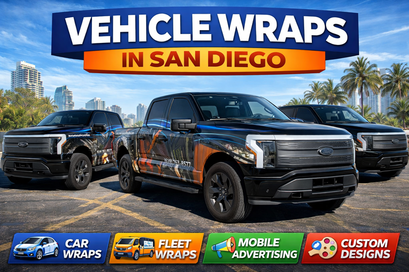 Vehicle Wraps in San Diego