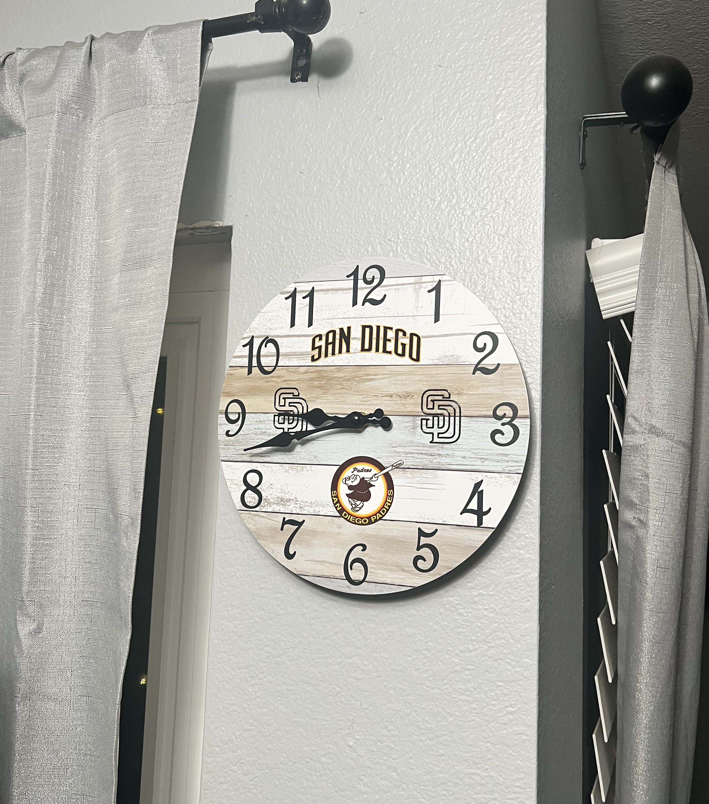 San Diego Padres Wall Clock