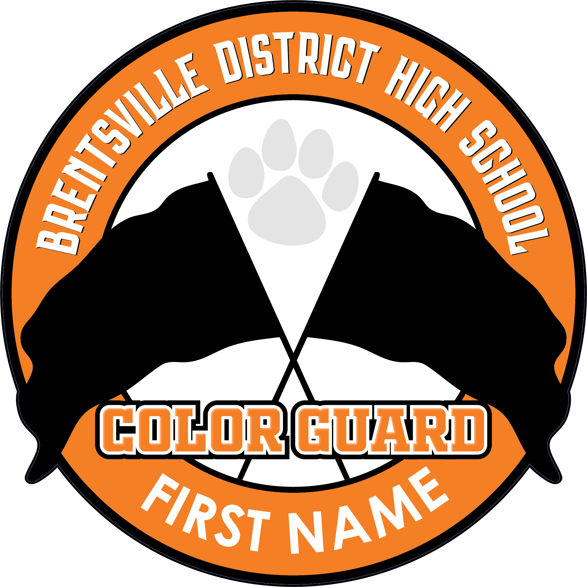 BDHS Marching Color Guard PVC