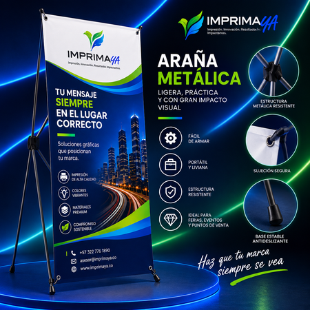 Araña Metalica 5