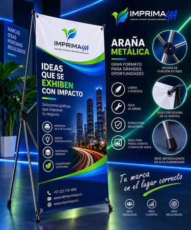 Araña Metalica 6