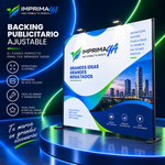 Backing Publicitario Ajustable 1