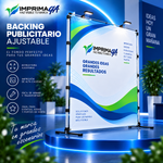 Backing Publicitario Ajustable 2