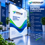 Backing Publicitario Ajustable 3
