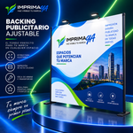 Backing Publicitario Ajustable 5