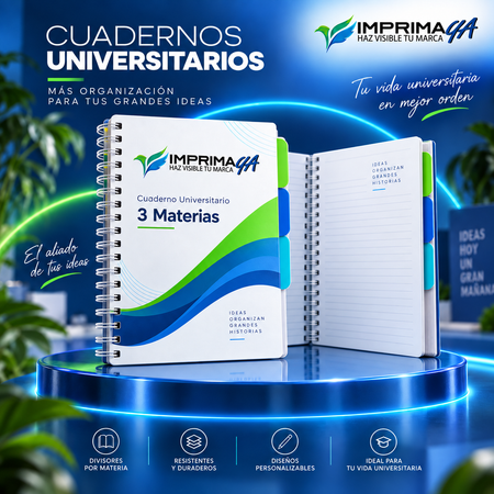Cuadernos 3 Materias 2
