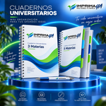 Cuadernos 3 Materias 3