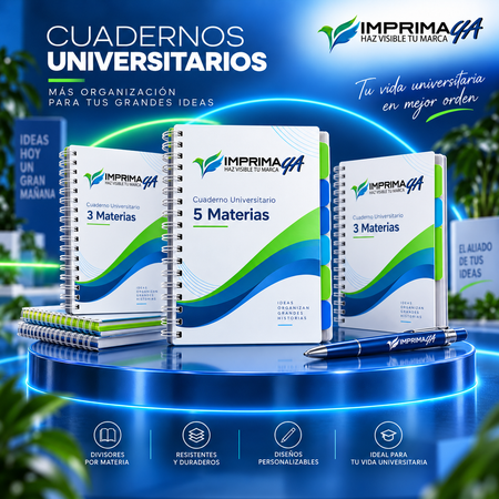 Cuadernos 3 Materias 4
