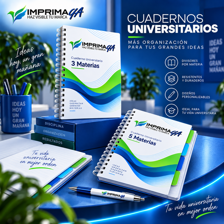 Cuadernos 3 Materias 5