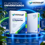 Cuadernos 5 Materias 3