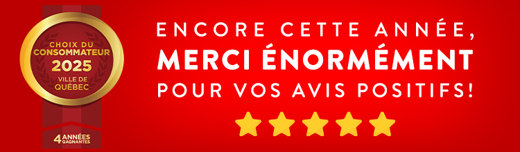 Imprimeur Choix du consommateur 2024 en impression et services numériques pour la ville de Québec. Le Choix du consommateur 2024 en infographie, impression numérique et grand format à Québec Imprixme reconnu pour son excellence!Photo