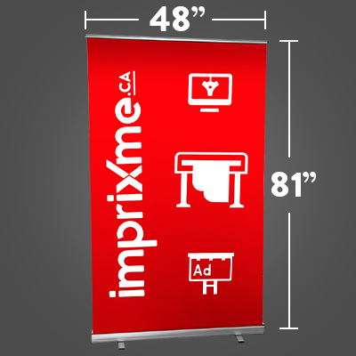Imprimeur rollup 48" large et économique au Québec