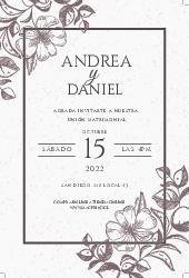 invitación 10x15 mod 2 Una cara