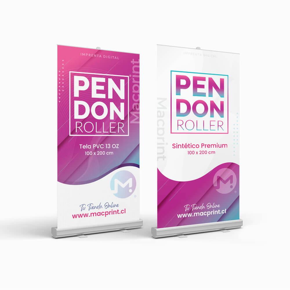 Pendón Roller 100x200cms Pendon Roller