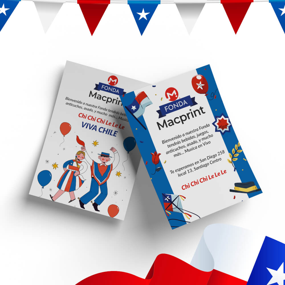 Flyer Fiestas Patrias