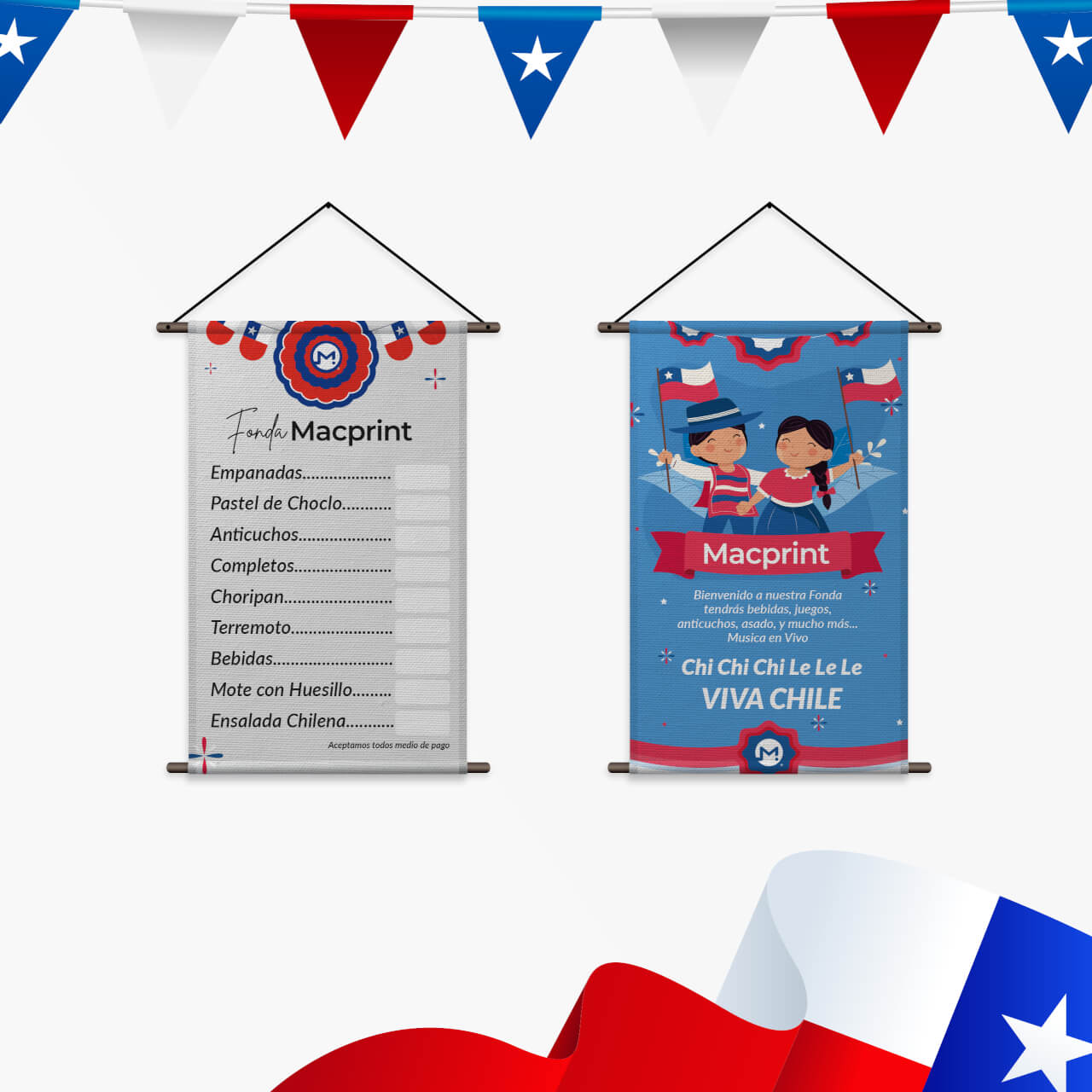 Pendon Fiestas Patrias