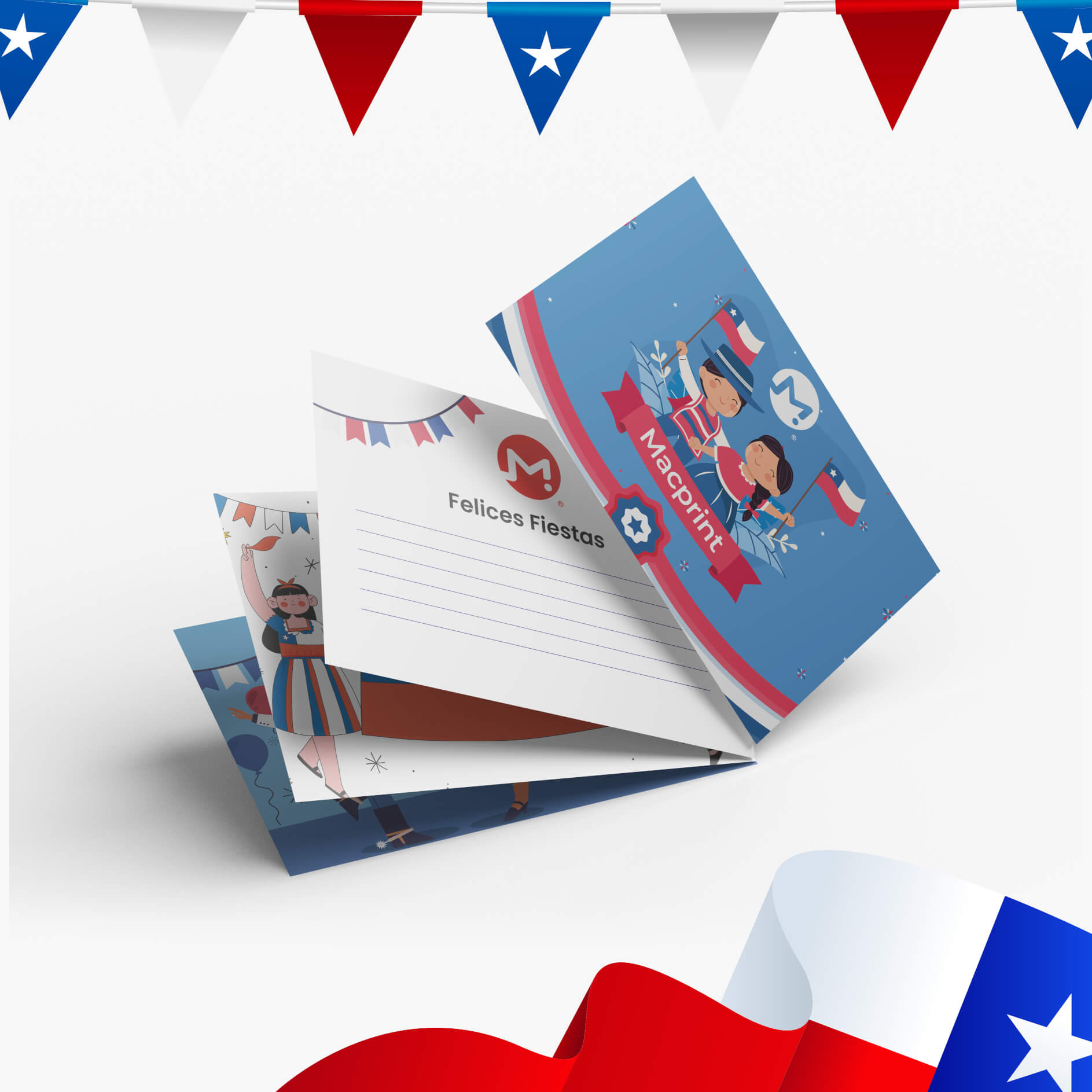 Tarjetones Fiestas Patrias