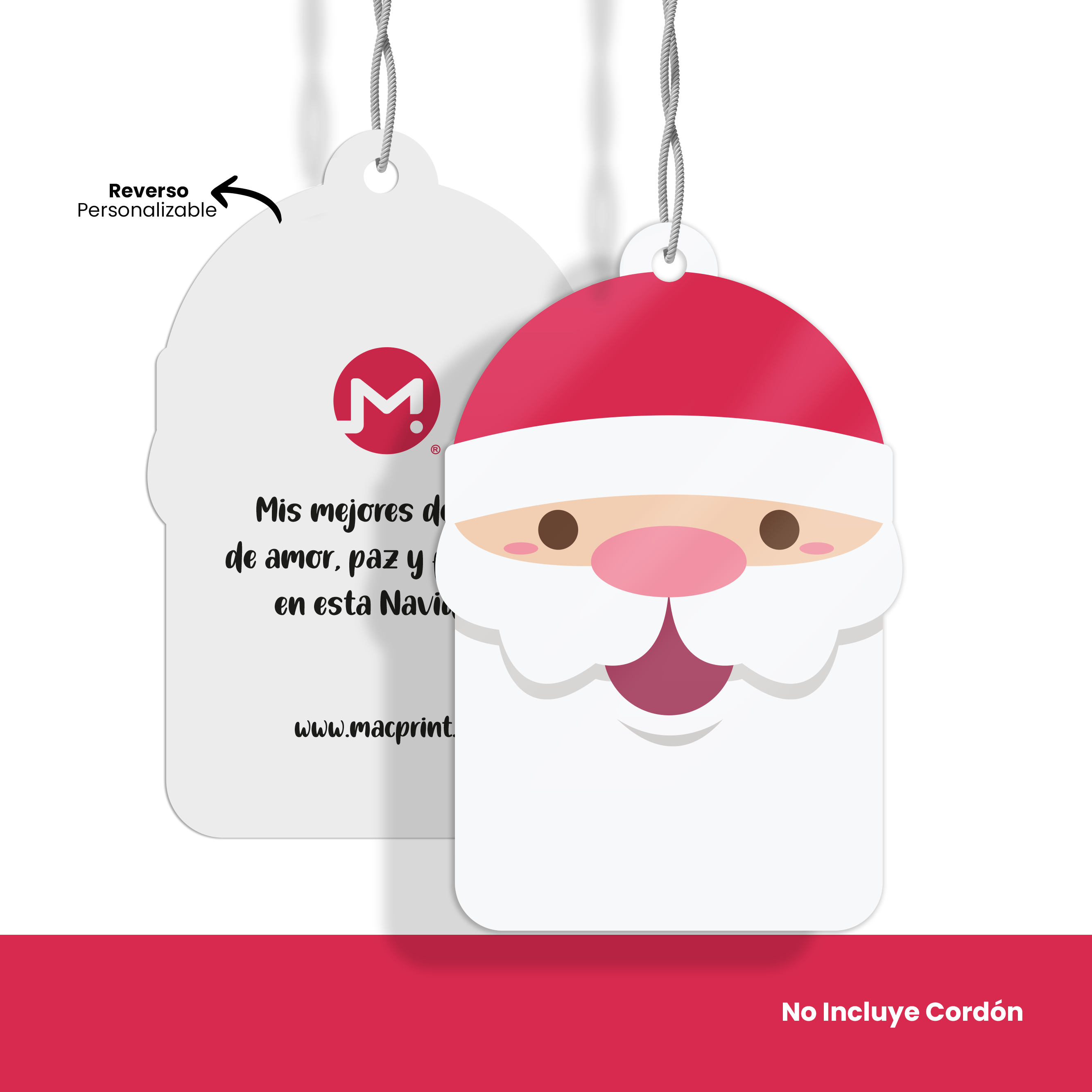 Etiqueta Navideña Modelo C Etiqueta Navideña <small>Modelo C</small>